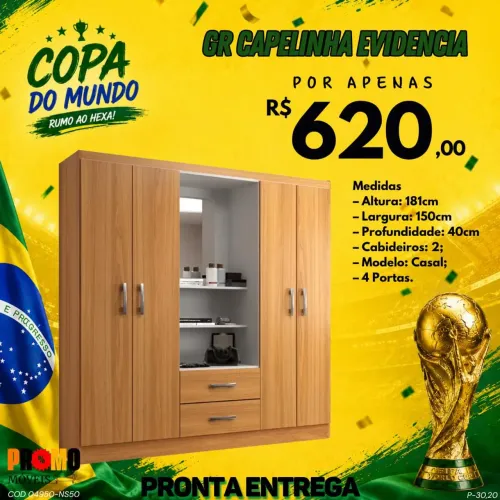 Guarda roupa Capelinha