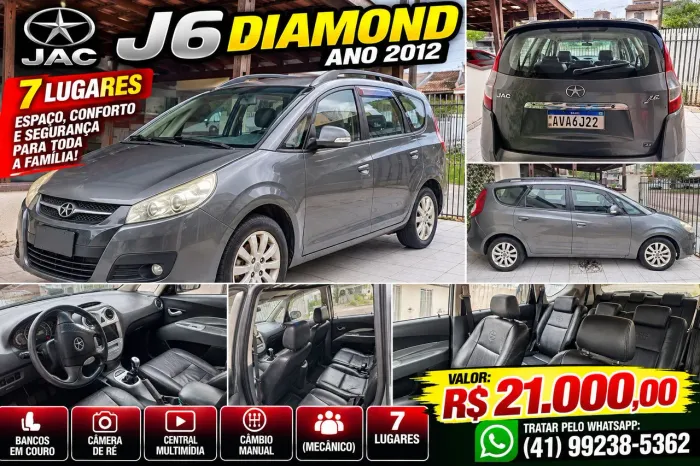 JAC J6 2.0 16V 5P Mec. 2012