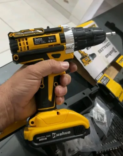 Kit Parafusadeira & Furadeira de Lítio sem fio - 26V 