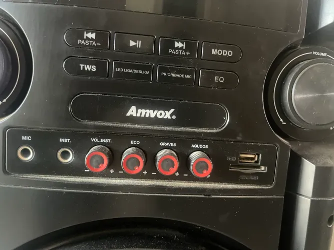 Caixa de Som Amvox