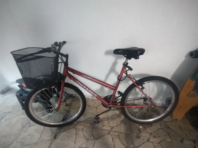 Bicicleta com marcha