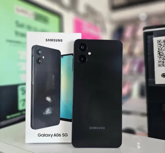 Samsung a06 5G 128GB 04GB RAM Preto Lacrado Entregamos Grátis