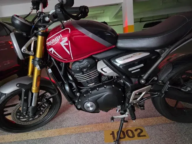 Triumph Speed 400 2024 | IPVA Pago | Revisões na Concessionária | 6.900 km