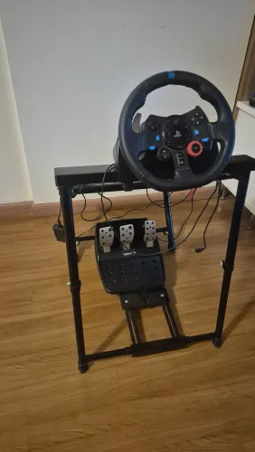Simulador de corrida logitech G29 volante + pedais + cockpit