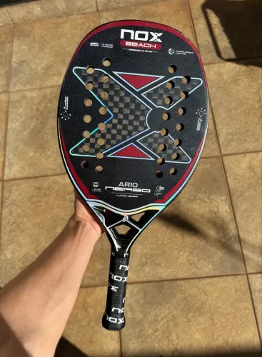 Raquete de Beach Tennis AR10 NERBO 12K | NOX