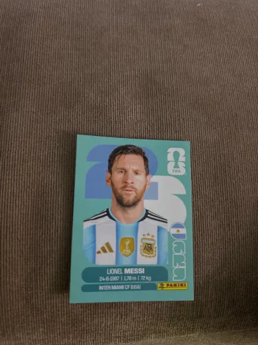 Figurinha Messi copa 2026
