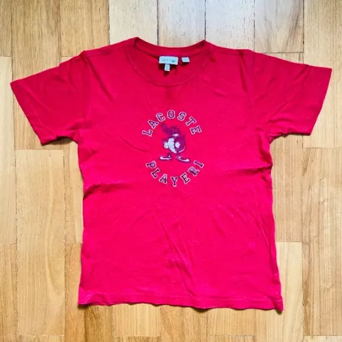 Camiseta Lacoste Original Infantil Tamanho 12