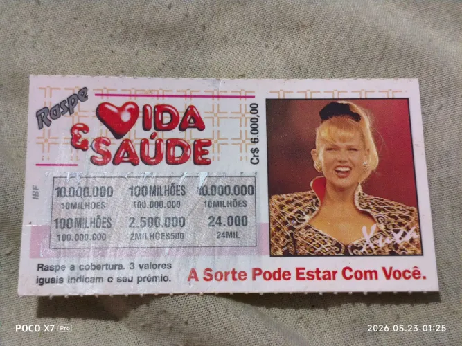 Raspe Vida e Saúde Xuxa