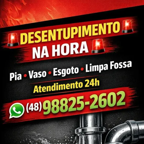 Desentupidora 24 horas *