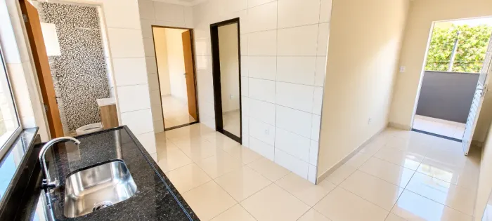 Apartamento sobre loja no Goiânia, em BH