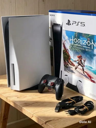 PS5 825GB COM LEITOR + CONTROLE ORIGINAL + CAIXA HORIZON / Anápolis