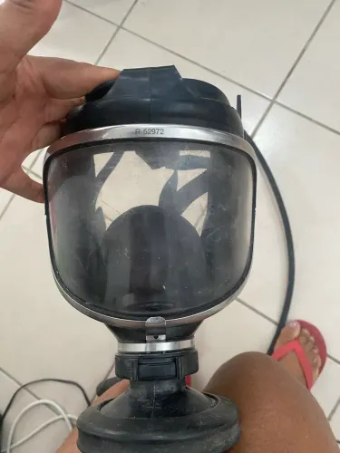 Máscara de Mergulho Profissional - Conservada - Ótimo Estado
