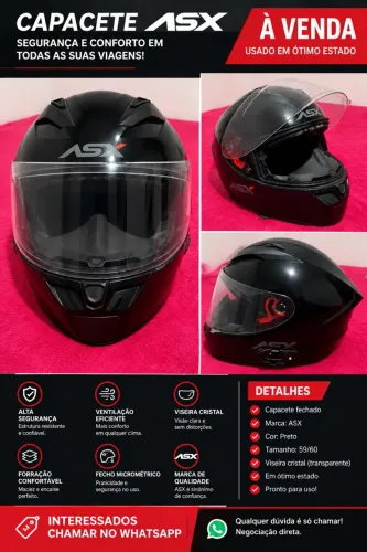 Capacete ASX