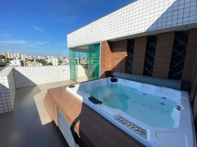Cobertura para aluguel, 3 quartos, 1 suíte, 3 vagas, Castelo - Belo Horizonte/MG
