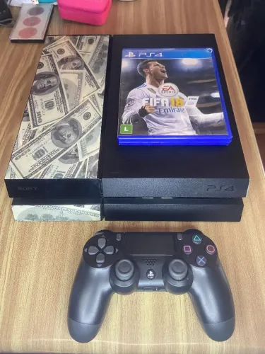 Ps4 com jogos