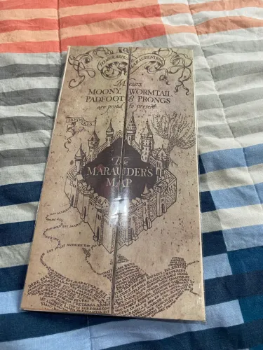 Mapa do Maroto Harry Potter lacrado