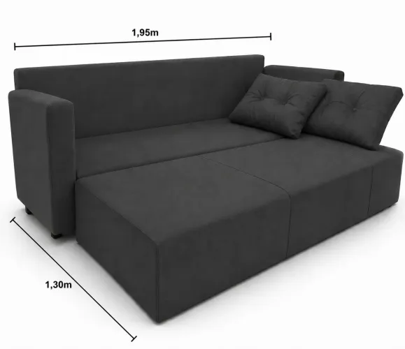 Sofá Cama Casal novo!! Oferta imperdível Várias cores de fábrica 