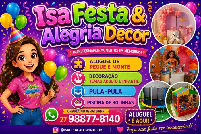 Locação de brinquedos