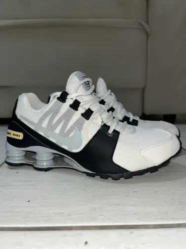 Nike Shox Avenue Branco e Preto - Original