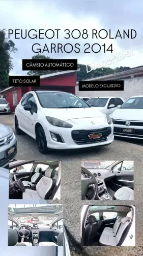 Peugeot 308 CC Roland Garros 1.6 Turbo16v 2P AUT 2014