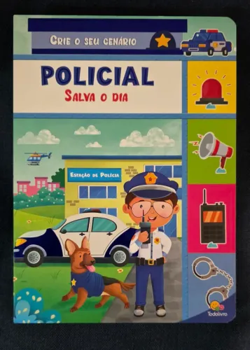 Livro Crie seu Cenário - Policial Novo