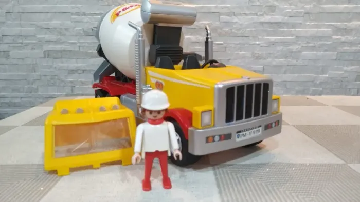 Playmobil City - Caminhão Bitoneira Raro + 1 boneco