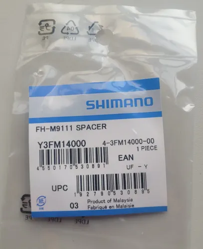 Espaçador Dentado Shimano Para Cubos SLX XT XTR 12v
