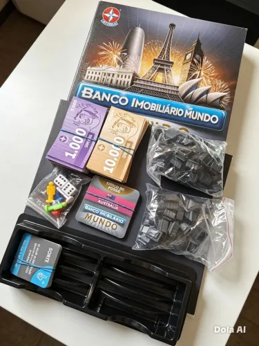 Banco Imobiliário Mundo - Jogo Completo!