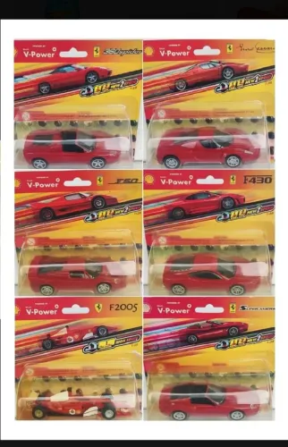 Coleção carrinho Shell