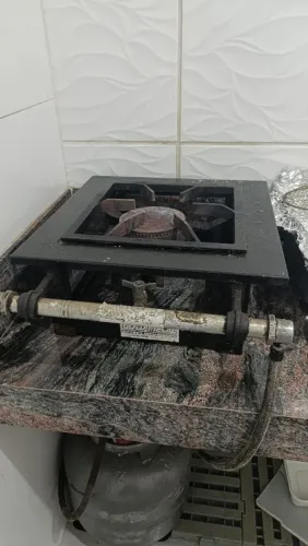 Fogão e fritadeira