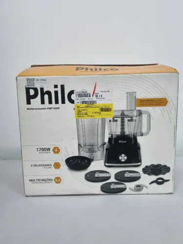 Multiprocessador Pmp1600p 9 Em 1 1700w Philco Preto 127v 
