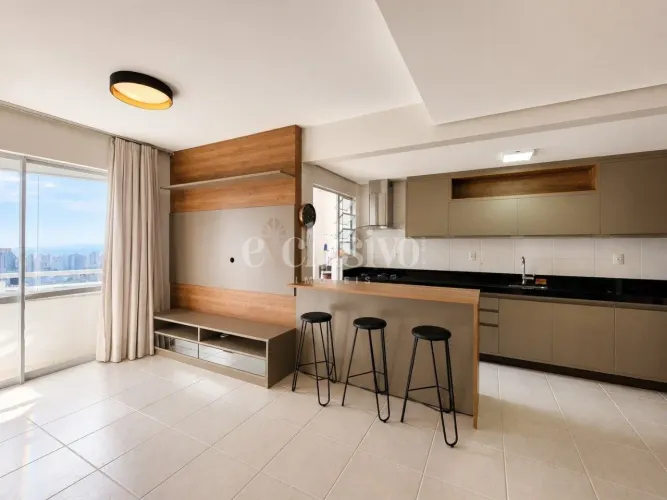 Apartamento 2 quartos com vista mar no Estreito