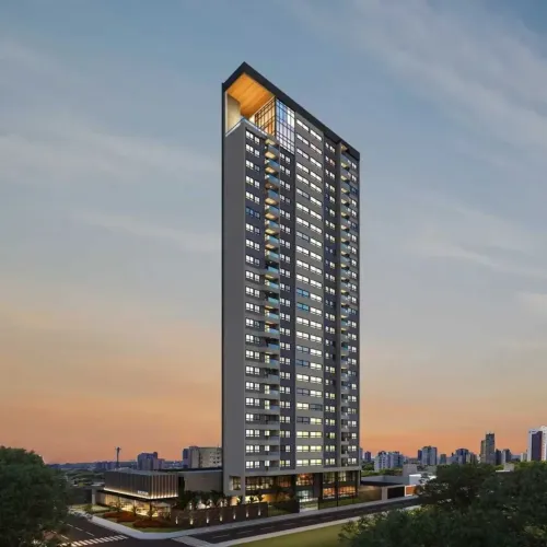 Apartamento em Paissandu 2 quartos 52m² e 1 vagas lazer completo - Palácio Paissandu