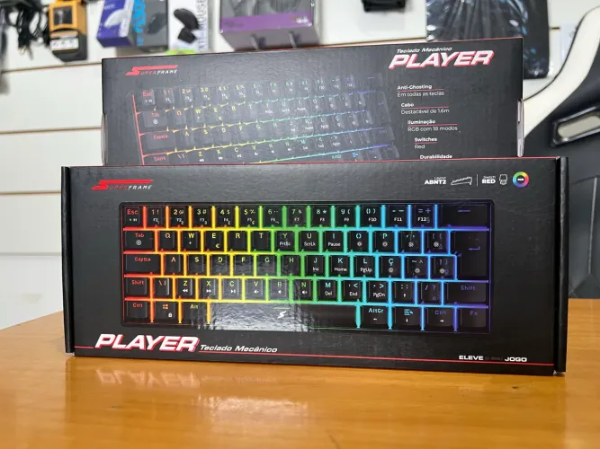 Teclado Gamer (Novo) Lacrado - Mecânico