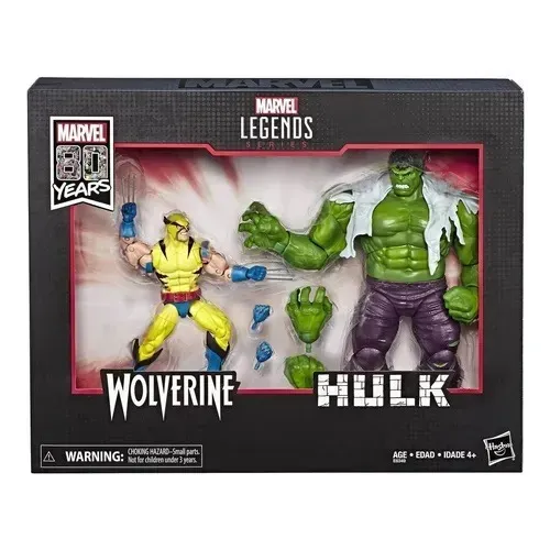 Marvel Legends Pack Hulk E Wolverine