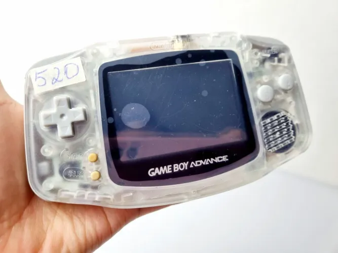 520- Console Gameboy Advance ips 3.0 pol Crystal Backlight