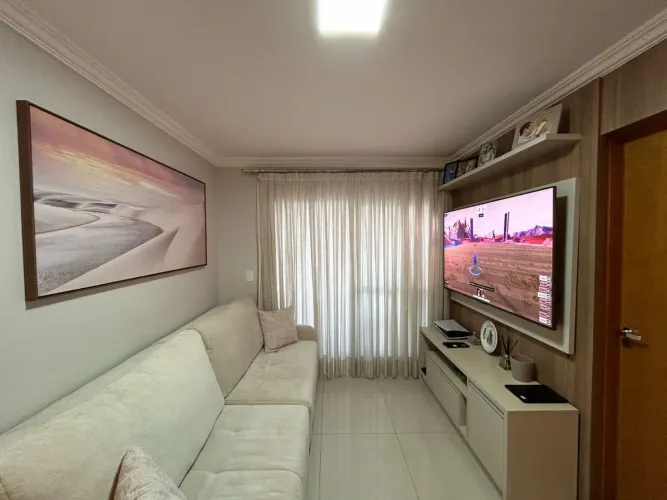 Apartamento no Coqueiral 3 quartos 2 vagas mobiliado