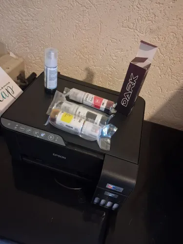 Impressora Epson ja com tinta de tatuagem
