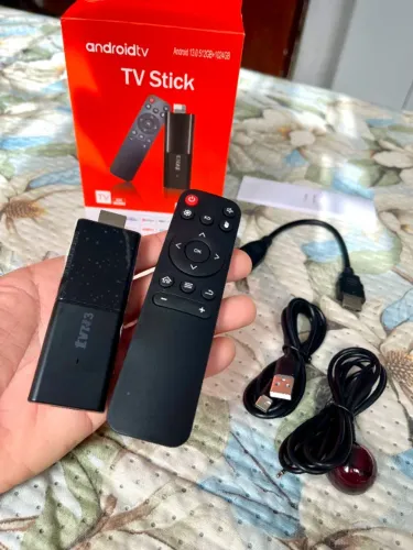 Tv Stick Android com 13.0 4K Ultra HD 512gb + 1024gb + Controle Remoto