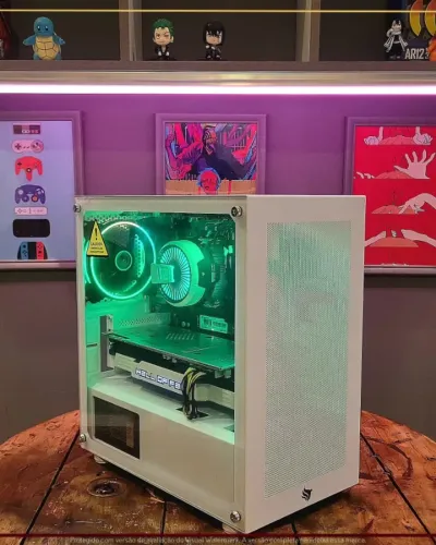 Gamer PC Ryzen 3 4100 | 16GB RAM | NVMe 240GB+500GB HD | GTX 970 4GB | A320 | 500W