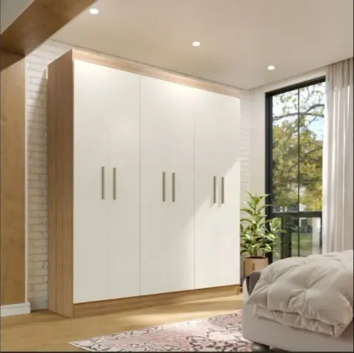 Guarda Roupa Ipê 6 Portas 2 Gavetas