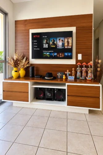 Rack (2,20 x 0,62) - Painel de TV (2,20x1,40)