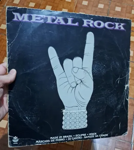 Vinil Metal Rock - Made in Brazil