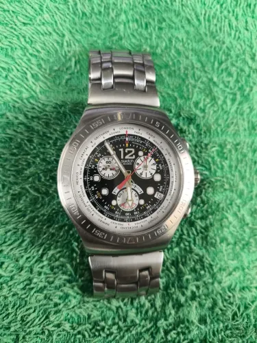 Relógio Swatch Prata 