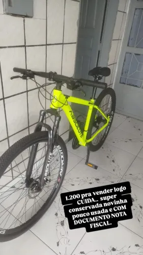 Vendo bicicleta seminova