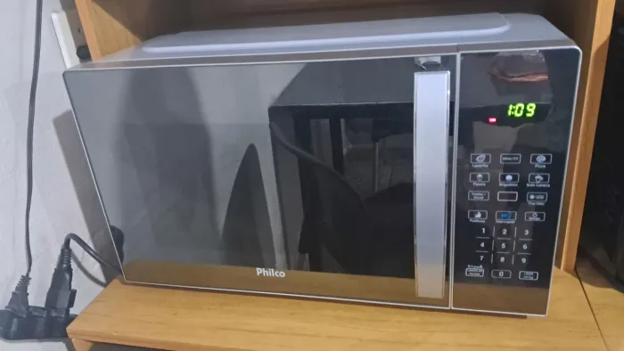 Microondas philco 33 litros espelhado