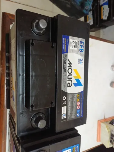 Bateria moura efb 60 hp 250,00 no pix 