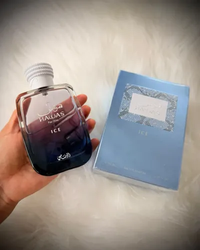 Hawas Ice - Perfume árabe novo lacrado