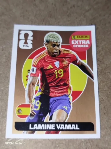 Figurinha Copa do Mundo Legend 2026 lamine yamal bronze