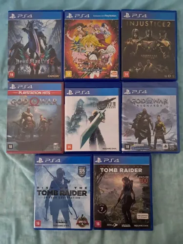 Jogos de PS4 (NOVOS E USADOS)